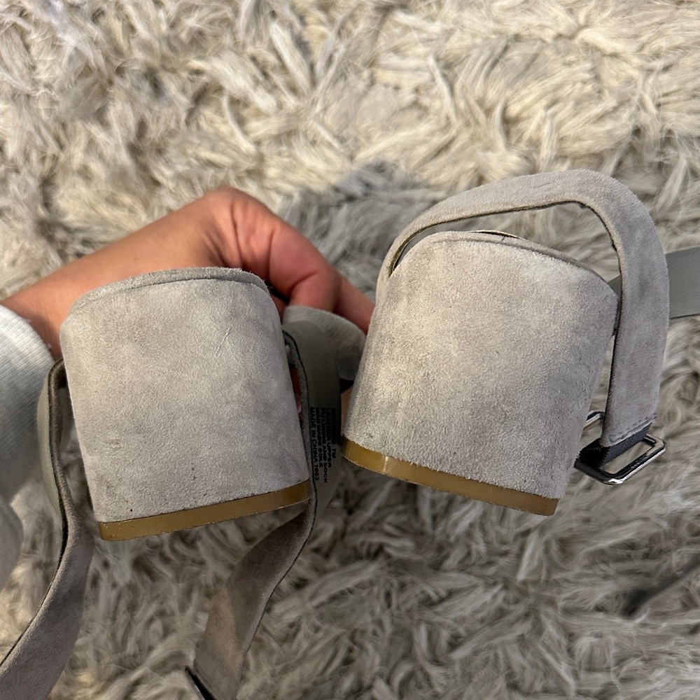 Steve Madden ROTATING GREY SUEDE - Picture 4 of 11